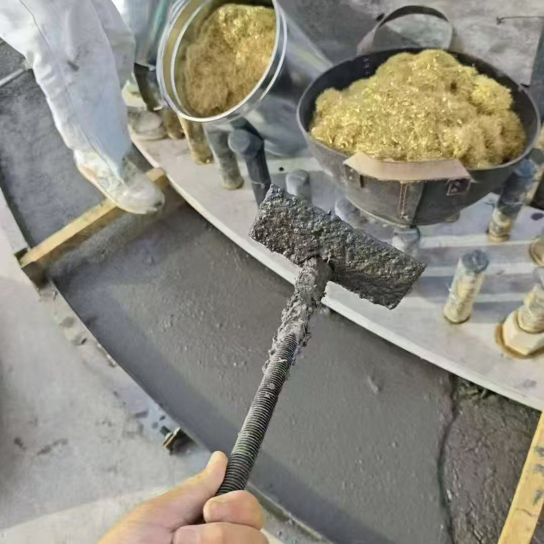 忻州C120钢纤维高强无收灌浆料 轧机压缩机汽轮机发电机锻压设备底座灌浆材料